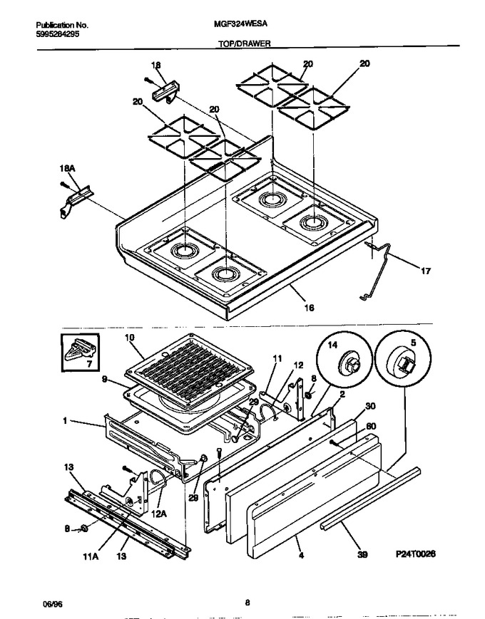 Diagram for MGF324WESA