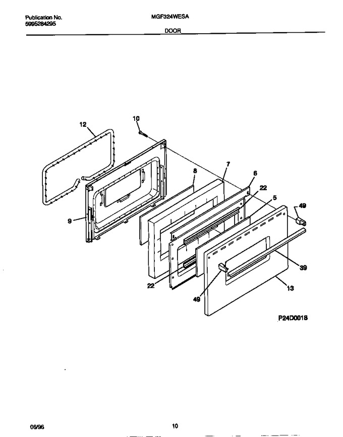 Diagram for MGF324WESA