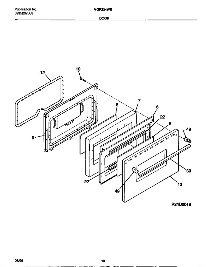 Diagram for MGF324WESC