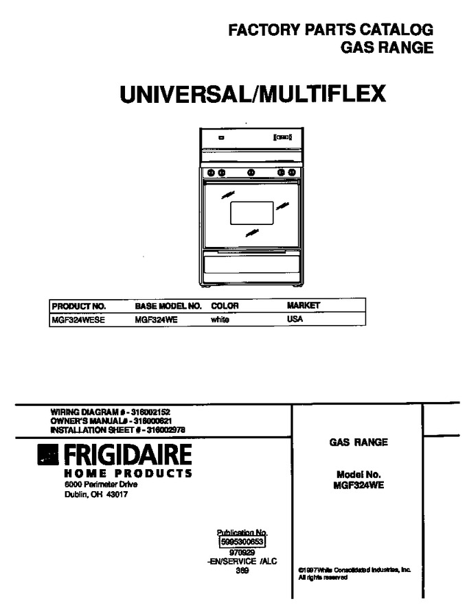Diagram for MGF324WESE