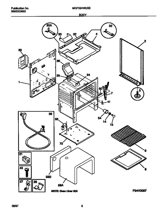 Diagram for MGF324WESE