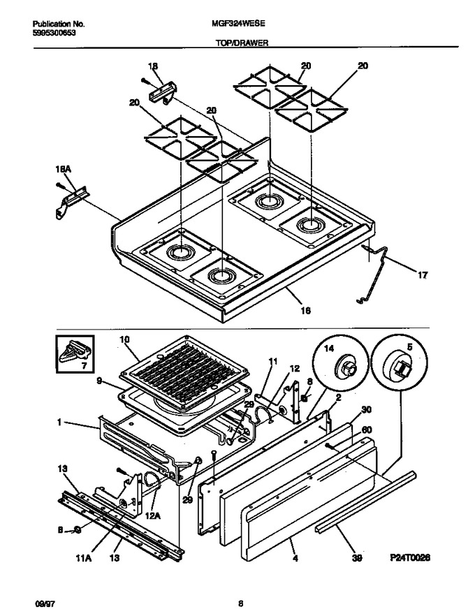 Diagram for MGF324WESE