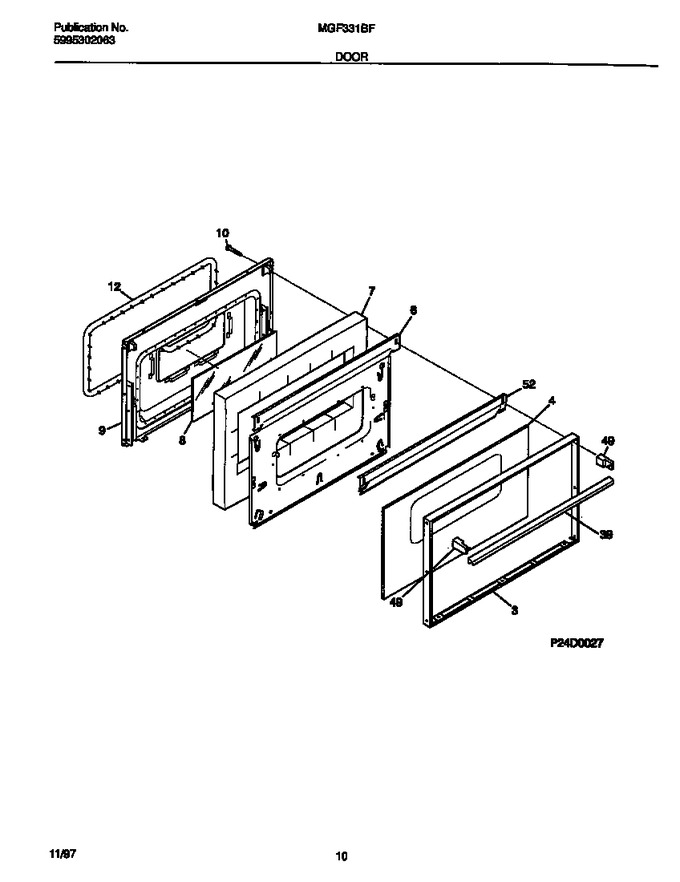 Diagram for MGF331BFWB