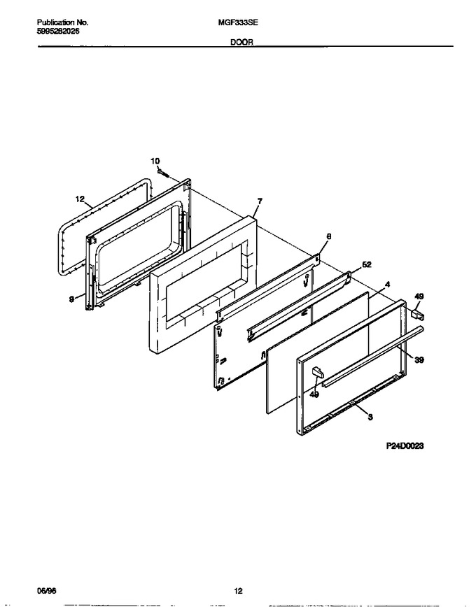 Diagram for MGF333SEDA