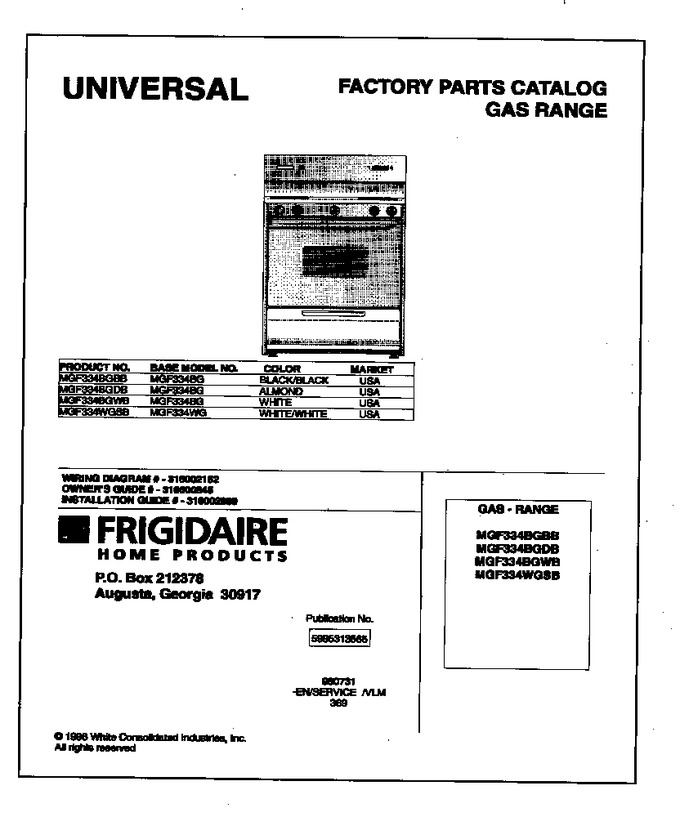 Diagram for MGF334BGWB