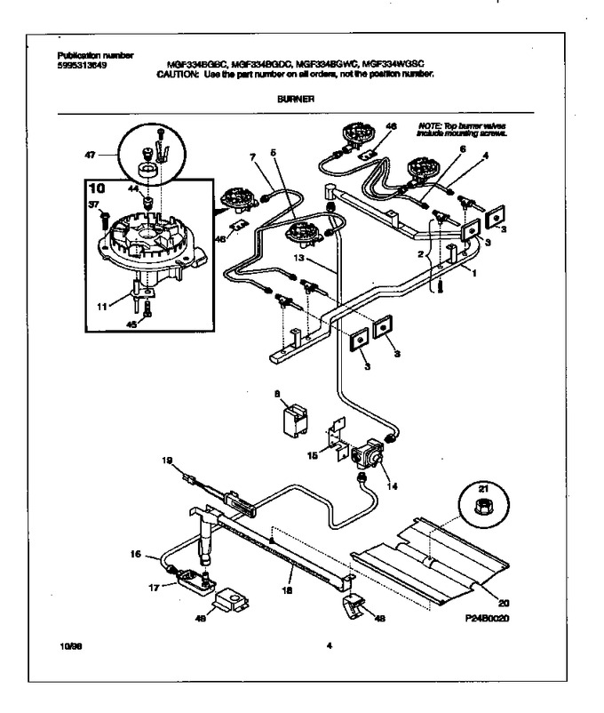 Diagram for MGF334BGDC