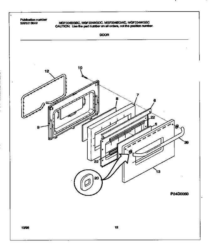 Diagram for MGF334WGSC