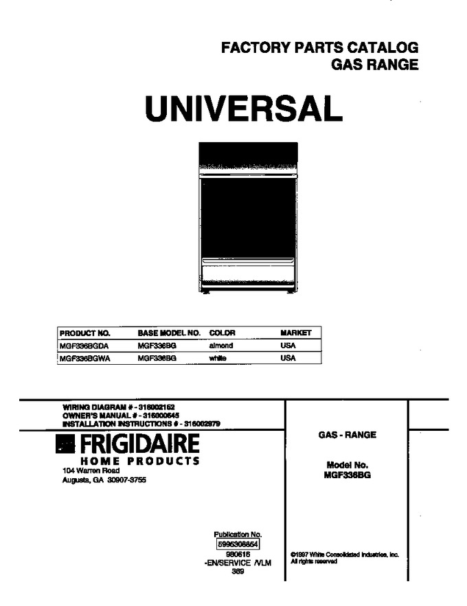 Diagram for MGF336BGWA