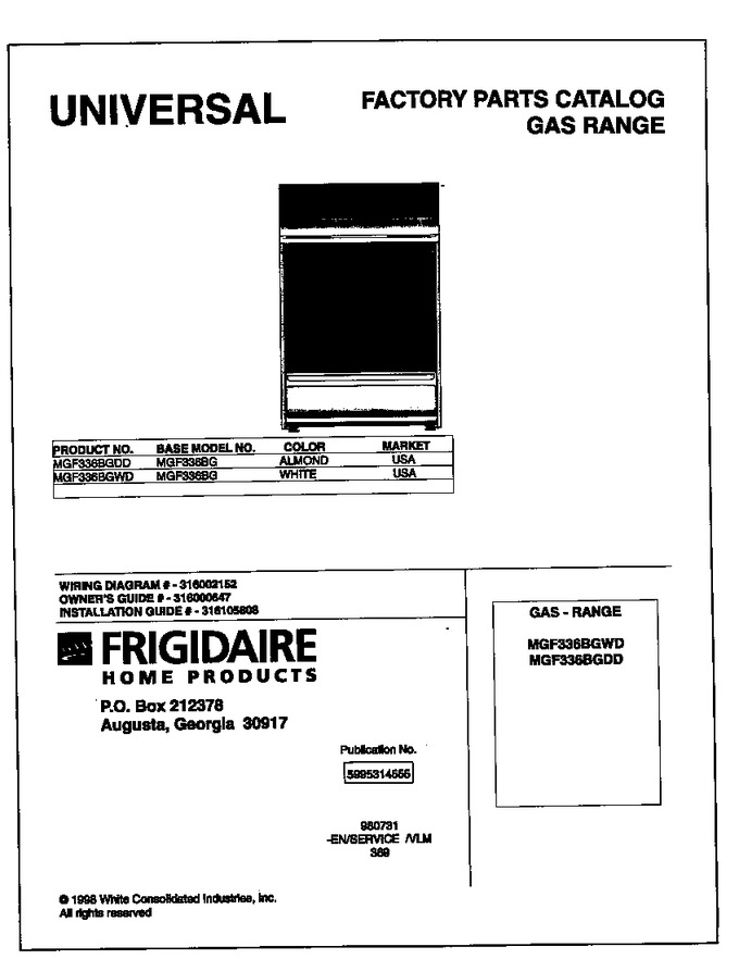 Diagram for MGF336BGDD