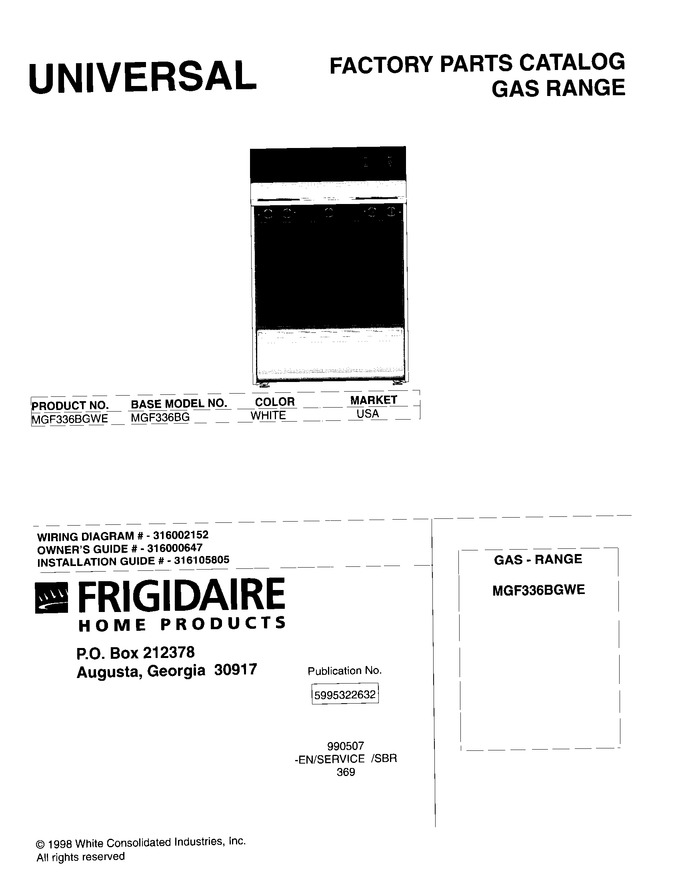 Diagram for MGF336BGWE