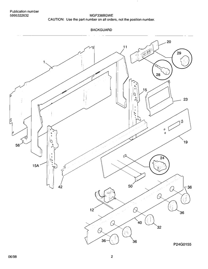 Diagram for MGF336BGWE