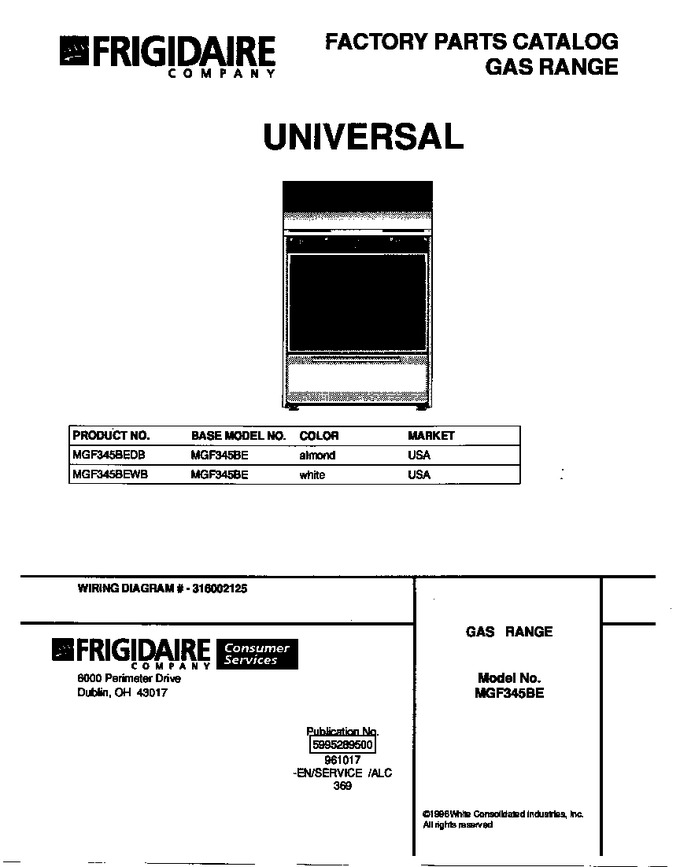 Diagram for MGF345BEWB