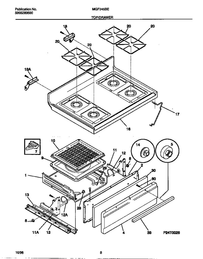 Diagram for MGF345BEWB