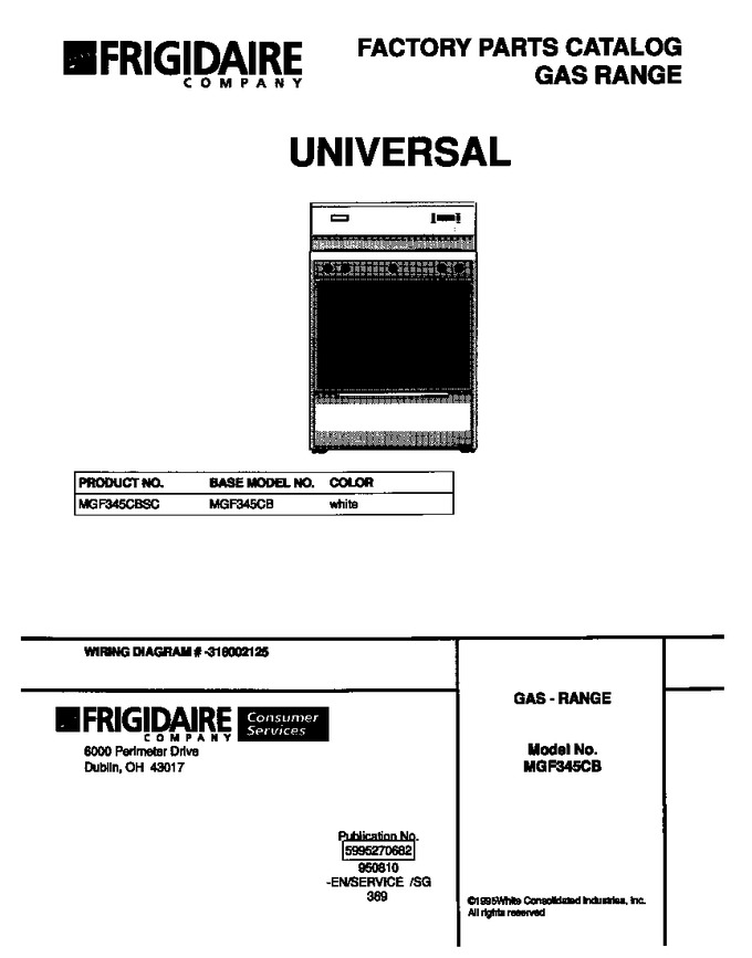 Diagram for MGF345CBSC