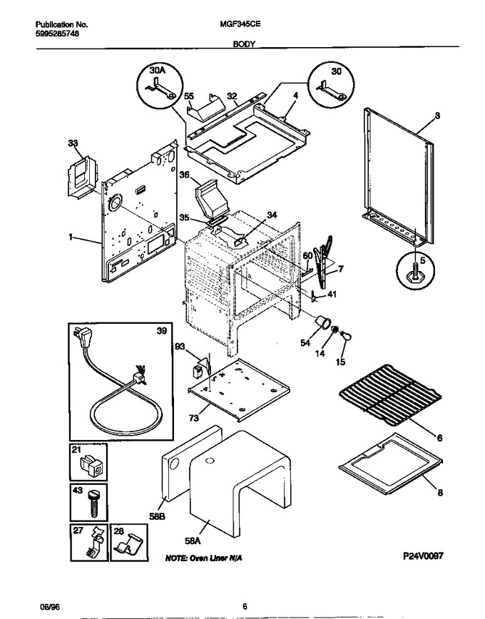 Diagram for MGF345CESB