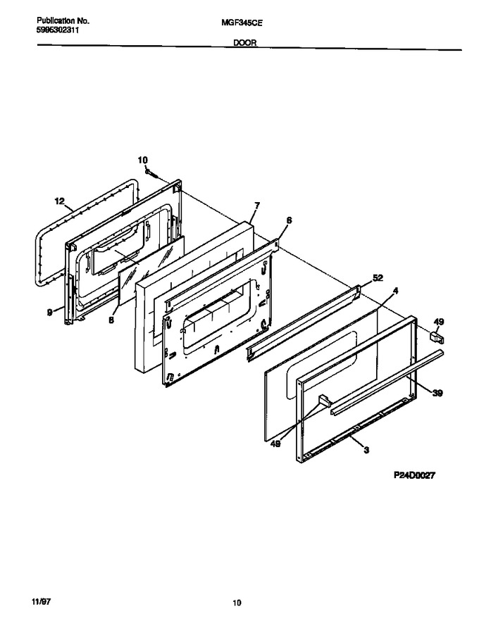 Diagram for MGF345CESE