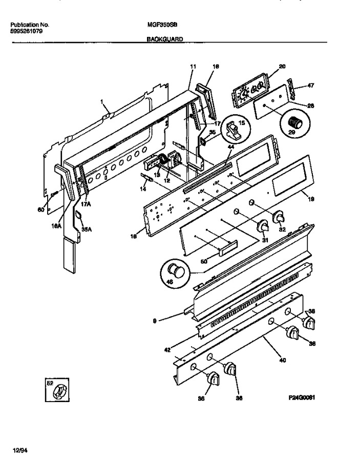 Diagram for MGF350SBWA