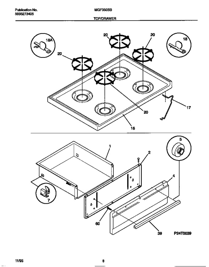 Diagram for MGF350SBWB