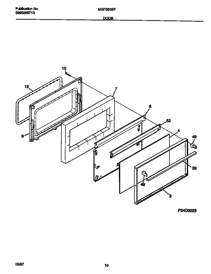 Diagram for MGF350SFWA