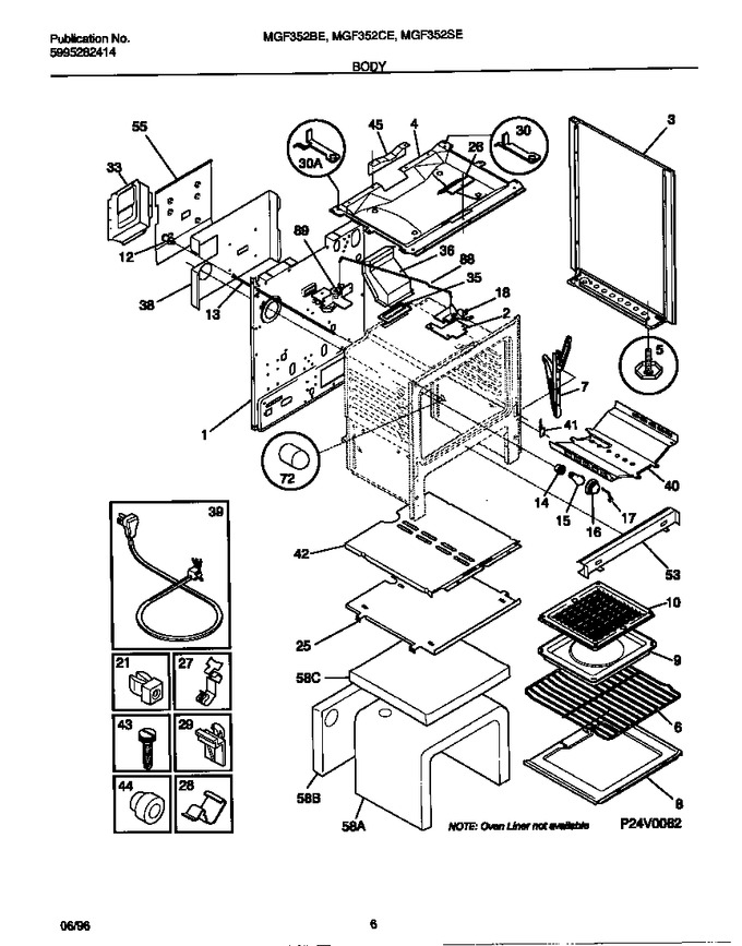 Diagram for MGF352BEWA