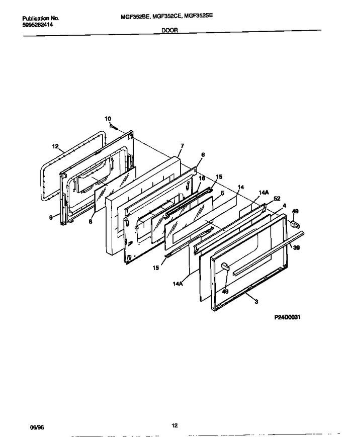 Diagram for MGF352BEWA