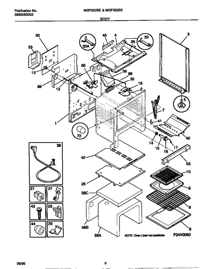 Diagram for MGF352SEDB