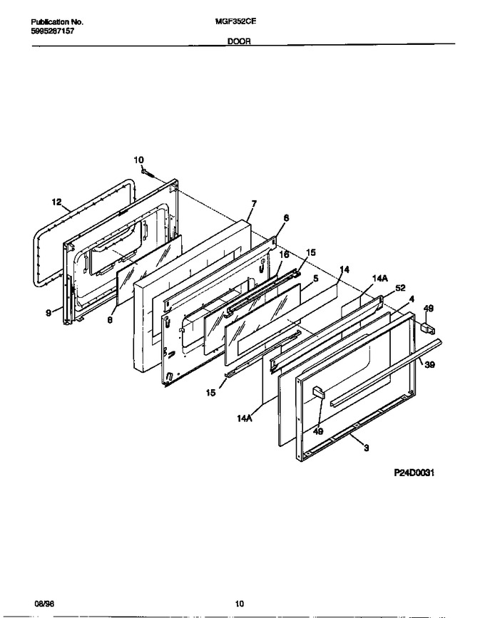 Diagram for MGF352CESB
