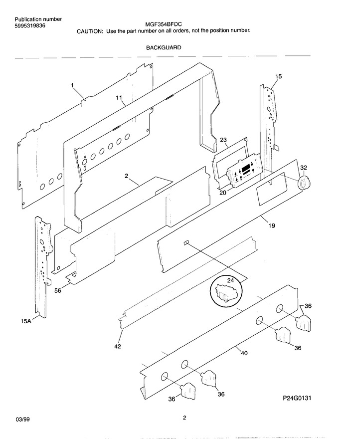 Diagram for MGF354BFWC
