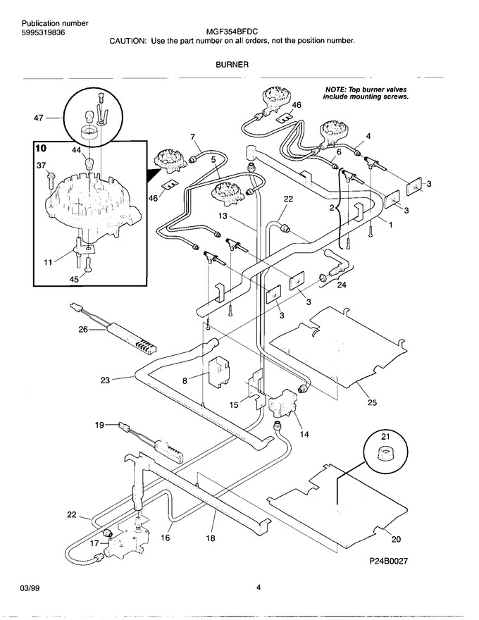 Diagram for MGF354BFDC