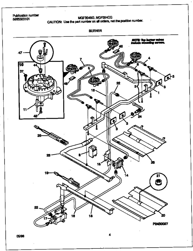 Diagram for MGF354CGSC