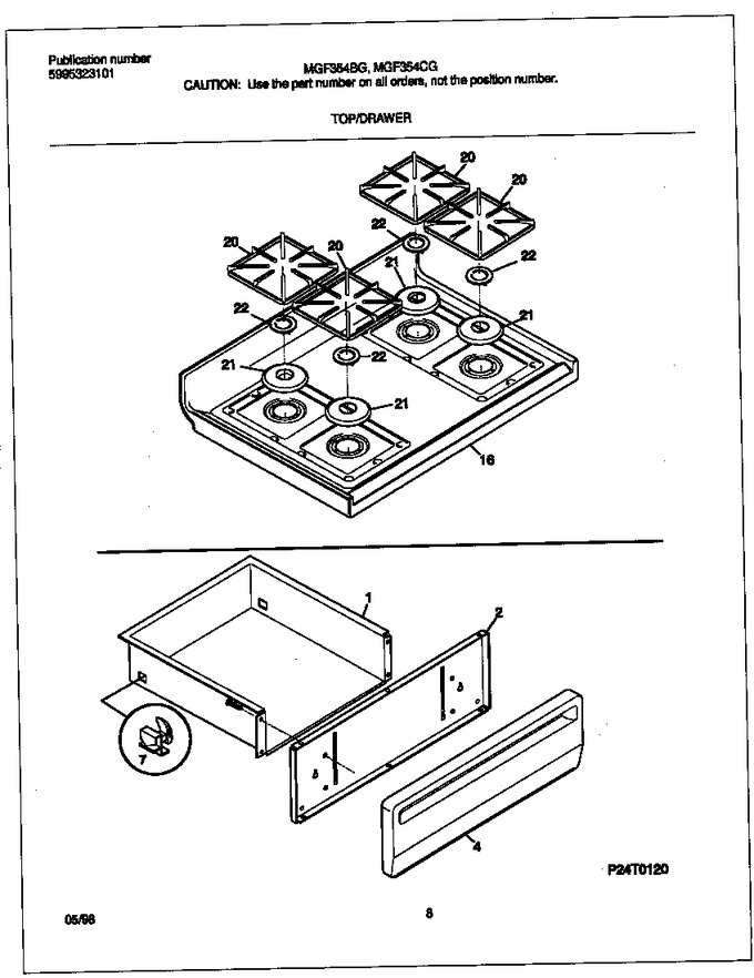 Diagram for MGF354CGSC