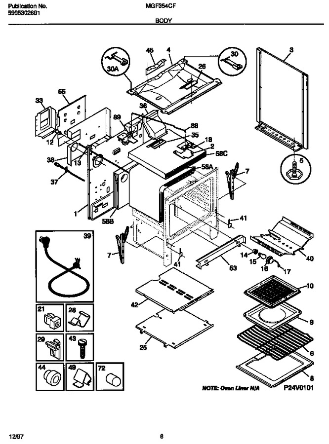 Diagram for MGF354CFSC