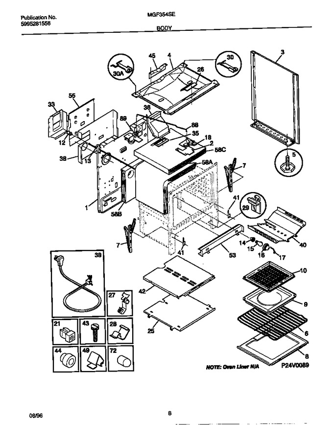 Diagram for MGF354SEWB