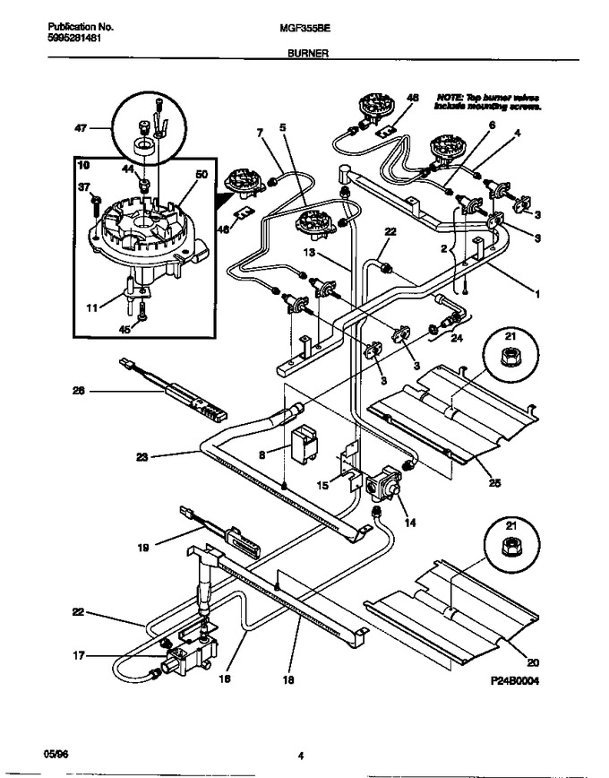 Diagram for MGF355BEWA