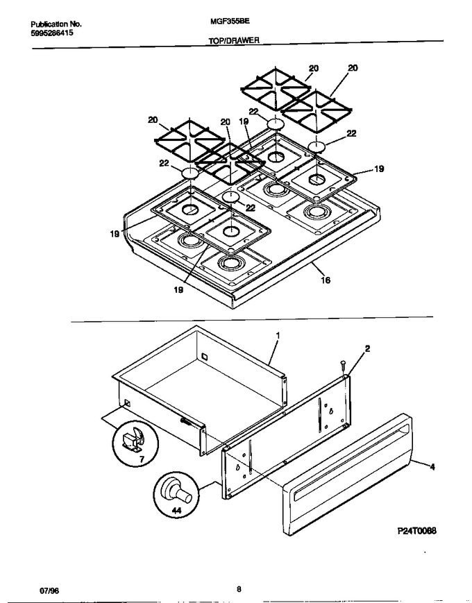 Diagram for MGF355BEDD
