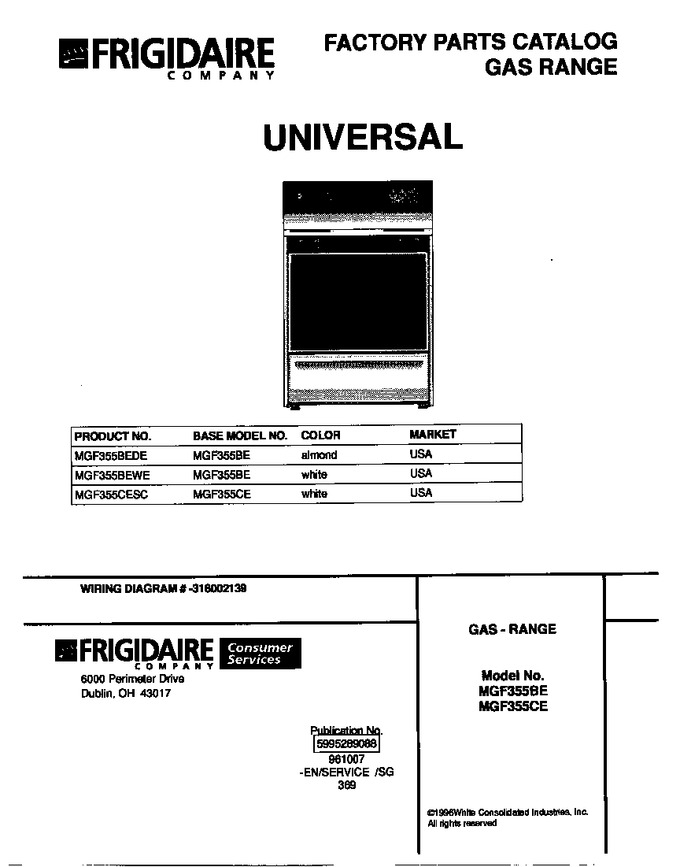 Diagram for MGF355BEWE