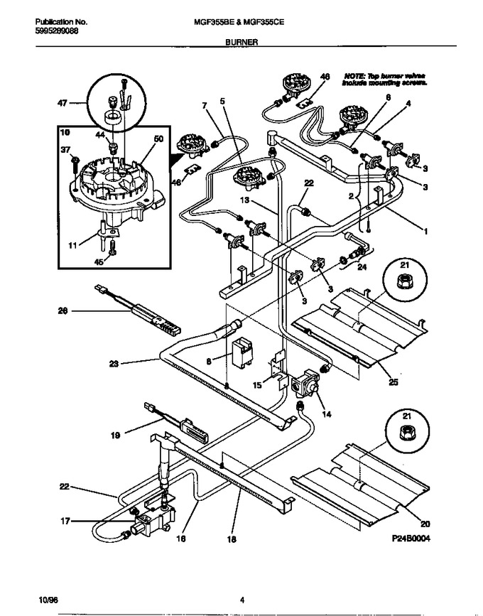 Diagram for MGF355BEDE