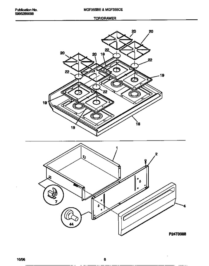 Diagram for MGF355BEDE