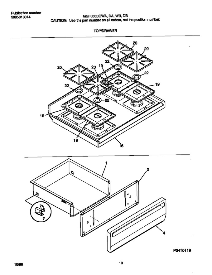 Diagram for MGF355BGDA