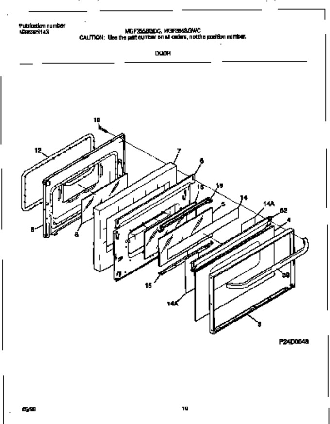 Diagram for MGF355BGWC