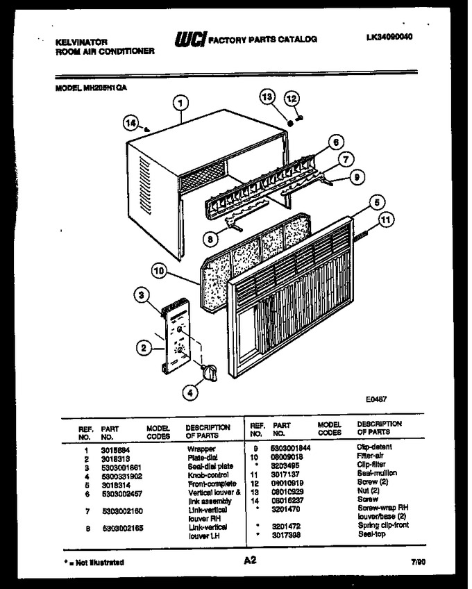 Diagram for MH205H1QA