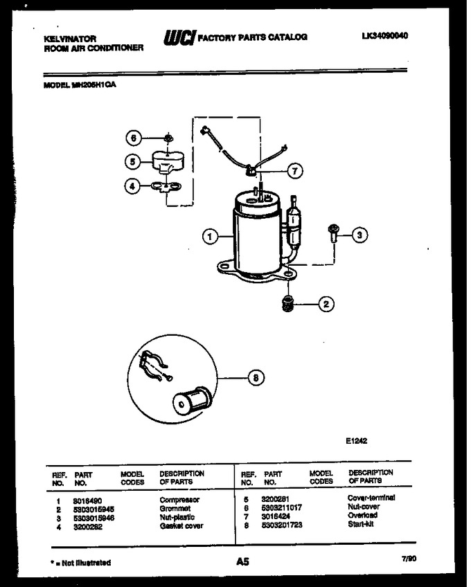 Diagram for MH205H1QA