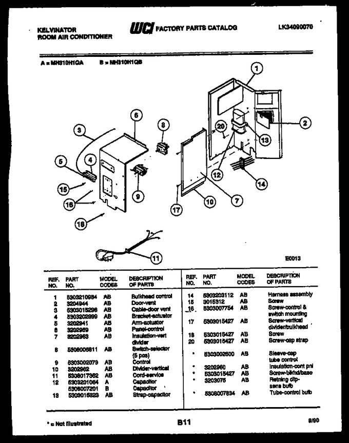 Diagram for MH310H1QB