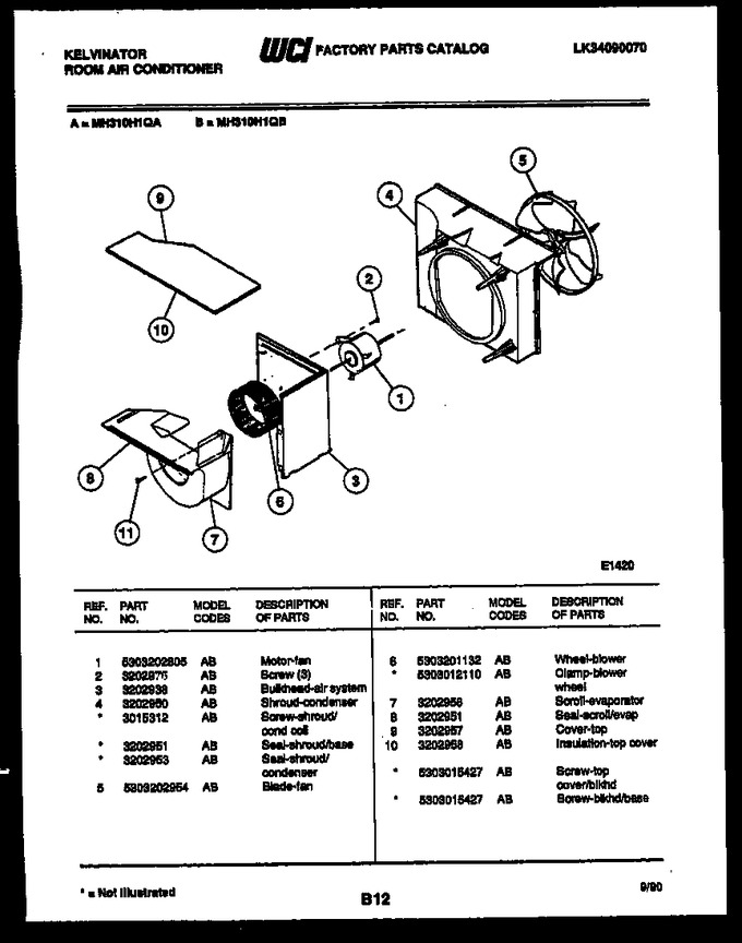 Diagram for MH310H1QB