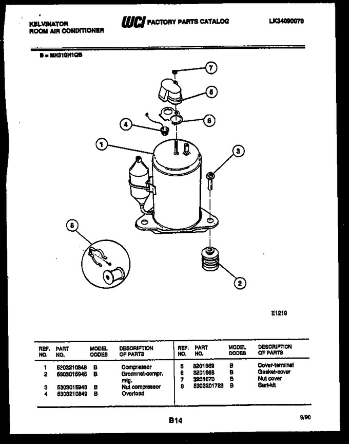 Diagram for MH310H1QB