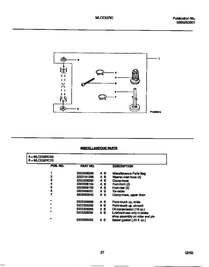 Diagram for MLCE52RCS0