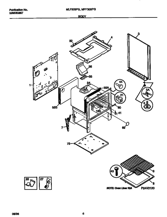 Diagram for MPF303PGWA