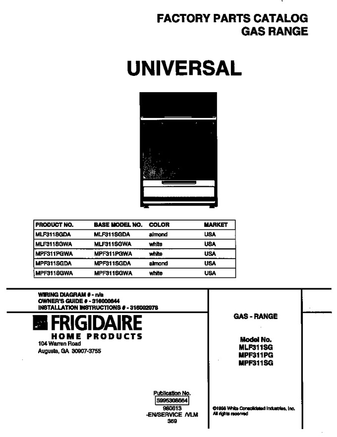 Diagram for MPF311SGDA