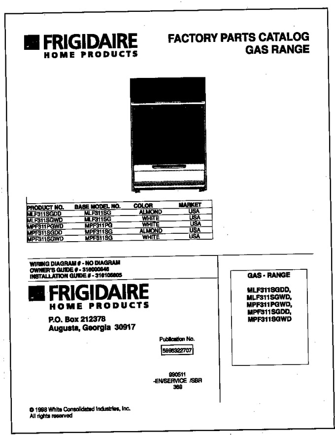 Diagram for MPF311SGDD