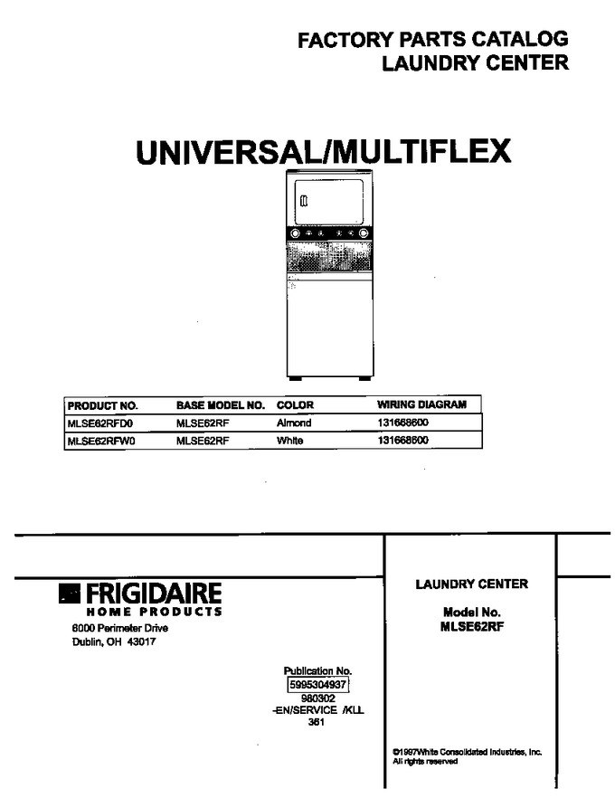 Diagram for MLSE62RFD0